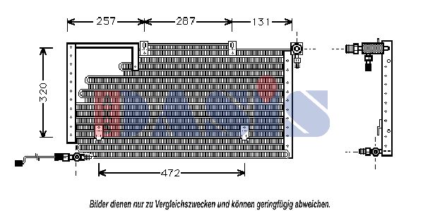 AKS DASIS Kondensaator,kliimaseade 482190N